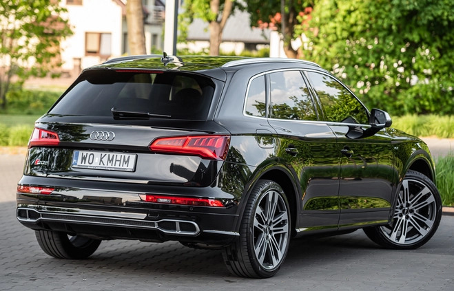 Audi SQ5 cena 229000 przebieg: 39555, rok produkcji 2018 z Jędrzejów małe 667